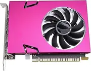 Single Fan Graphics Card, 993MHz Core Frequency, 2GB 128bit DDR3 VGA DVI PC Desktop Computer Video GPU for Wins 7 10, 4 HD Multimedia Interface Outputs