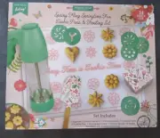 "Handstand Kitchen" Spring Fling Springtime Fun Cookie Press & Frosting Set
