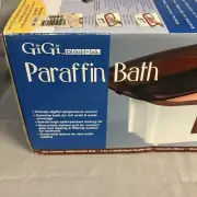 GiGi Paraffin Bath Wax Warmer w 6 Lbs Peach Wax Digital Temp Control NEW
