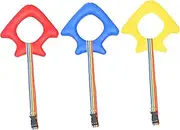 Generic 3Pcs Safety Walking Rope with Round Handles Leash for Preschool Kindergarten for Daycare Outdoor Activities and Group Supervision