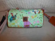 DOONEY & BOURKE DISNEY ROBIN HOOD BARREL BAG PURSE NWT exact placement