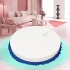 (White)Floor Mopping Robot Low Noise Intelligent Avoid Obstacles Wet Dry OB