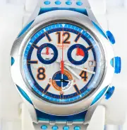 SWATCH IRONY CHRONO 2015 - YYS4007AG - 16 DOTS - X Lite - New