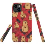 For iPhone 14 Plus Case Tough Protective Cover, Quokkas