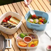 1 Set 1300ml Lunch Box Leak Proof Pack Rice Children Adults Food Storage Box