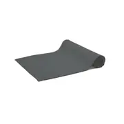Sir John's Gifts Rans Lollipop Cotton Ribbed Table Runner - Charcoal