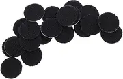 HOMOBABE Hook Loop Strip Tape 20pcs Round Adhesive Strips Tape Strong Adhesive for Home Decor Office Mounting
