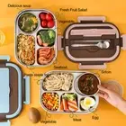 Storage Container Multi Compartments Storage Adults Hot Lunch Box Bpa-free