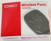 DSC WS4938 Single Button Wireless Transmitter Panic Remote with Neck Strap Clip