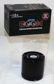 As Seen on TV Micro Boom Bluetooth Speaker & Speaker Phone