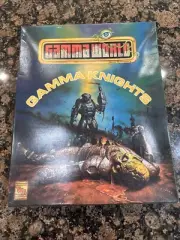 INCOMPLETE NO BOOKLETS TSR 1992 - Gamma World - Gamma Knights - UNPUNCHED NEW