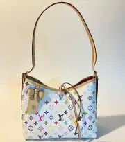Louis Vuitton × Takashi Murakami CarryAll PM 2025 Multicolor White Red Pink Mult