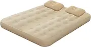 Blow Up Air Mattress - Inflating Air Mattress - Folding Inflating Floor Sleeping Pad for Living Room
