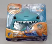 Aqua Creatures Kids Shark Swim Mask & Goggles One Size Water Pool Summer Fun New