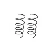 Lesjofors Pair Set of 2 Front Coil Spring For MB W203 C230 03-05 C240 Base 01-05