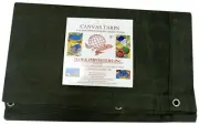 Green Canvas Tarp (Hawk: TT-17918)