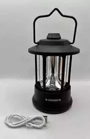 Rechargeable LED Camping Lantern Flashlight Lamp USB Water Resistant New
