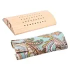 Neck Pillow Sauna Backrest Pillow Convenient with Cover Cervical Spine Bed