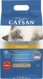 Clumping Clay Cat Litter 7Kg Bag