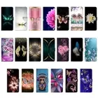 Flip Painted Card Wallet Stand Phone Case For Samsung A04S A14 A34 A54 A23 A53