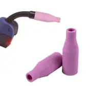 5Pcs MB15AK MIG/MAG Gas Ceramic Nozzle Welding Gun Torch Tip Nozzle Shield -N
