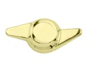 NEW! UNIVERAL 24T GENUINE VINTAGE LOWRIDER KNOCK-OFF 3/8 AXLE 645 IN GOLD.