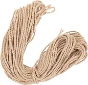 HANABASS 1Roll DIY Sisal Rope for Cat Scratching Posts Wear Resistant Rope for Climbing Trees Furniture Protection Sturdy Versatile Twine for All Cat Breeds Ages
