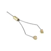 Fly Tying Bobbin Bobbin Threader Brass Steel Fly Tying Tools 110mm/4.3" Length