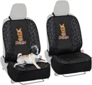 BDK Scooby Doo Waterproof Car Seat Covers for Dogs, 2 Pack Front Seat� Heavy Dut