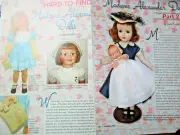 19p Madame Alexander HARD TO FIND DOLLS History Article Part I & II /Jane Foster