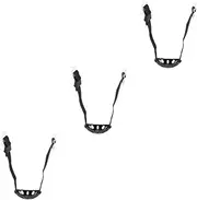 Kisangel 3pcs Safety Helmet Chin Strap Replacement Chain Belt for Football Chin Strap