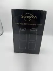 Sangcon Gravity Electric Salt And Pepper Grinder Set