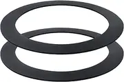 Cutetool(2 pcs) for FLG-Seal Putty-Free Garbage Disposal Rubber Sink Seal Accessory,suitable for InSinkErator Kitchen Sink Drain Strainer Seal Gasket