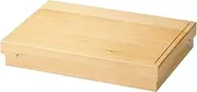 Yamako 27174 Cypress, Rokutsukiri Shokado Bento Box, Large, Lid and Divider Set