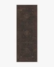 75' x 215' | Machine Washable Runner Rug | Kid & Pet Friendly | Indoor Rug | Shira Bordeaux Rug | Ruggable