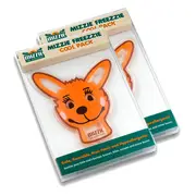 2x Mizzie The Kangaroo Freezzie Cool/Ice/Hot Pack/Pad Reusable Kids/Children 3+