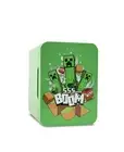 Minecraft Green Mobs 6 Can Mini Fridge ThermoelectricCooler 4 Litre