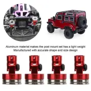 GHB 4Pcs RC Magnetic Body Post Body Shell Post Mount For 1/8 1/10 Remo WP