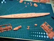 3D Printed 1/700 S-Series X-Class Comisar Cruiser Unpainted Model Kit HOT