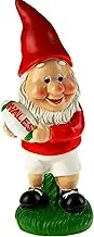 KandyToys Welsh 20cm Novelty Garden Gnome Ornaments Figurine - Wales Rugby Design
