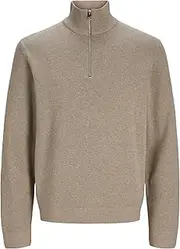 JACK & JONES Boy Quarter Zip Cardigan with Quarter Zip Junior