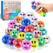 24Pack Fidget Stress Balls for Adults Bulk Squishy Balls Stress Relief Ball P...