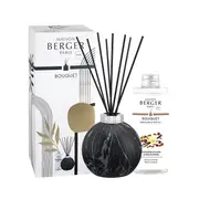 Maison berger paris Marbrure Black Aroma Diffuser Gift Set + Amber Powder Refill 180ml