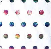 Jillson Roberts 24 Sheet-Count Hot Stamped Tissue Paper Available in 7 Colors, Metallic Rainbow Dots