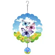 Butterflies Wind Spinners,Outdoor Garden Decor，Wind Chimes for Outside, Wind ...