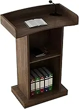 Lectern Podium Stand, Lectern Podium Stand,Lectern Podium Stand,Stand-up Lectern Commercial Furniture Stand-Up Floor Teacher Speaker Lecture Classroom Presentation Stand/A/,
