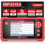 Launch creader CRP123 V2.0 Engine Transmission SRS ABS Car Diagnostic Tools Oil