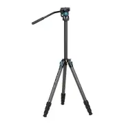 Sirui ST124 VA-5 Carbon Fiber 62.2 In Travel Tripod with Fluid Video Head
