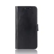 R64 Texture Single Fold Horizontal Flip Leather Case for Xiaomi Redmi Note 7, with Holder & Wallet & Card Slots & Photo Frame (Black)