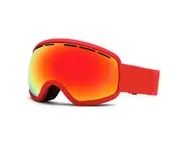 Kids Ski Goggles, G3 Kids Snowboard Goggles,Red Frame Red Film